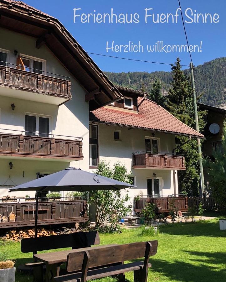 Appartement Felsblick Ferienhaus Fuenf Sinne Dobriach Exterior photo