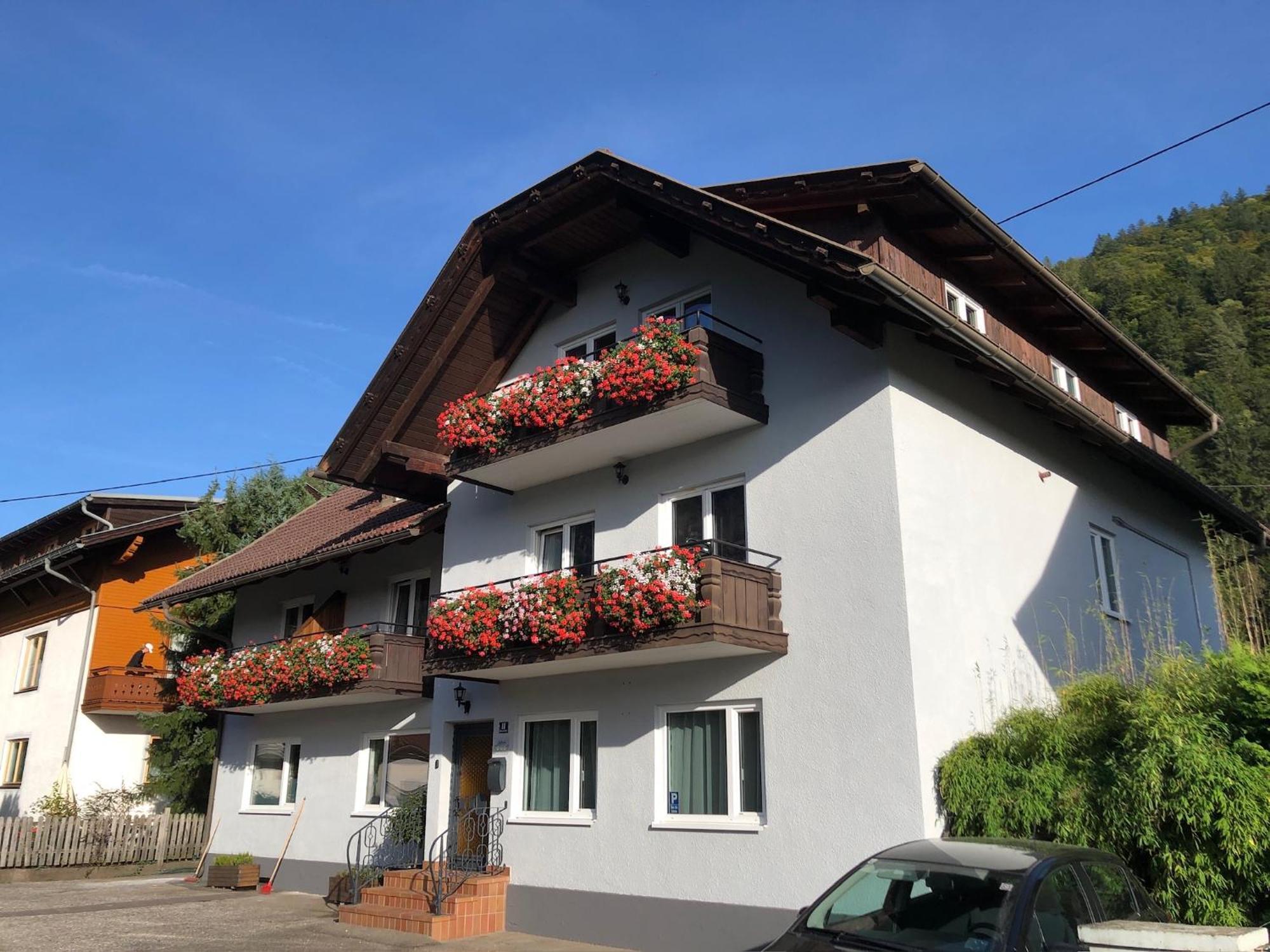 Appartement Felsblick Ferienhaus Fuenf Sinne Dobriach Exterior photo